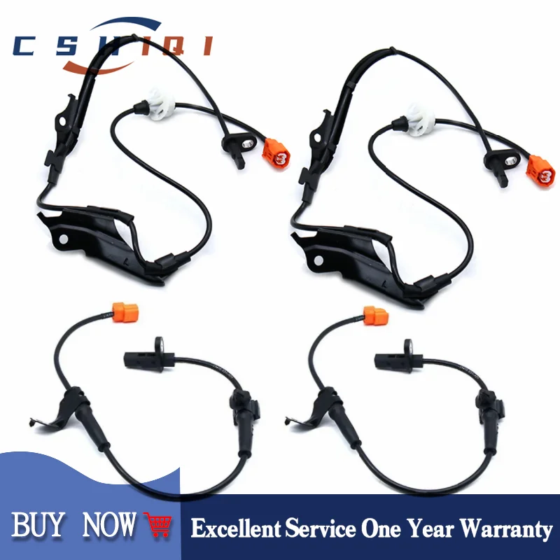 

4PCS 57450-SDA-A02 57455-SDA-A02 ABS Front Left/Right Wheel Speed Sensor For Honda Accord 2003-2007 57470-SDA-A02 57475-SDA-A02