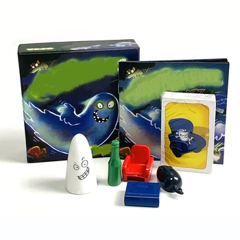 Gioco da Tavolo per Famiglie e Feste, Gioco di Carte per Bambini e Adulti, Divertente Gioco Interattivo a Tema Halloween per Intrattenimento Notturno