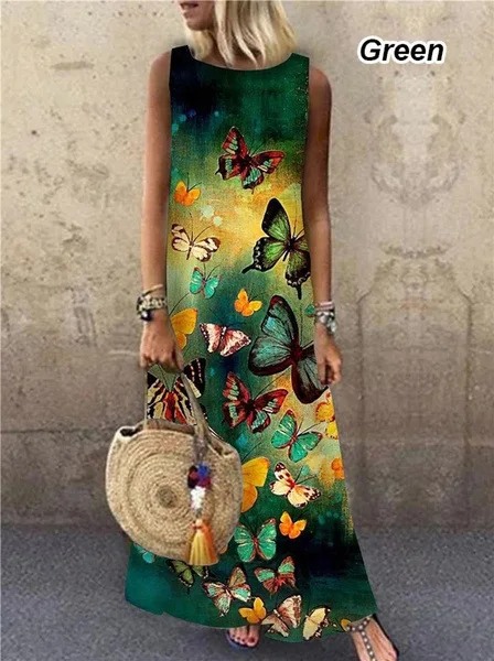 Strapless Maxi Dress with Flared Skirt - Effortless Summer Ritual