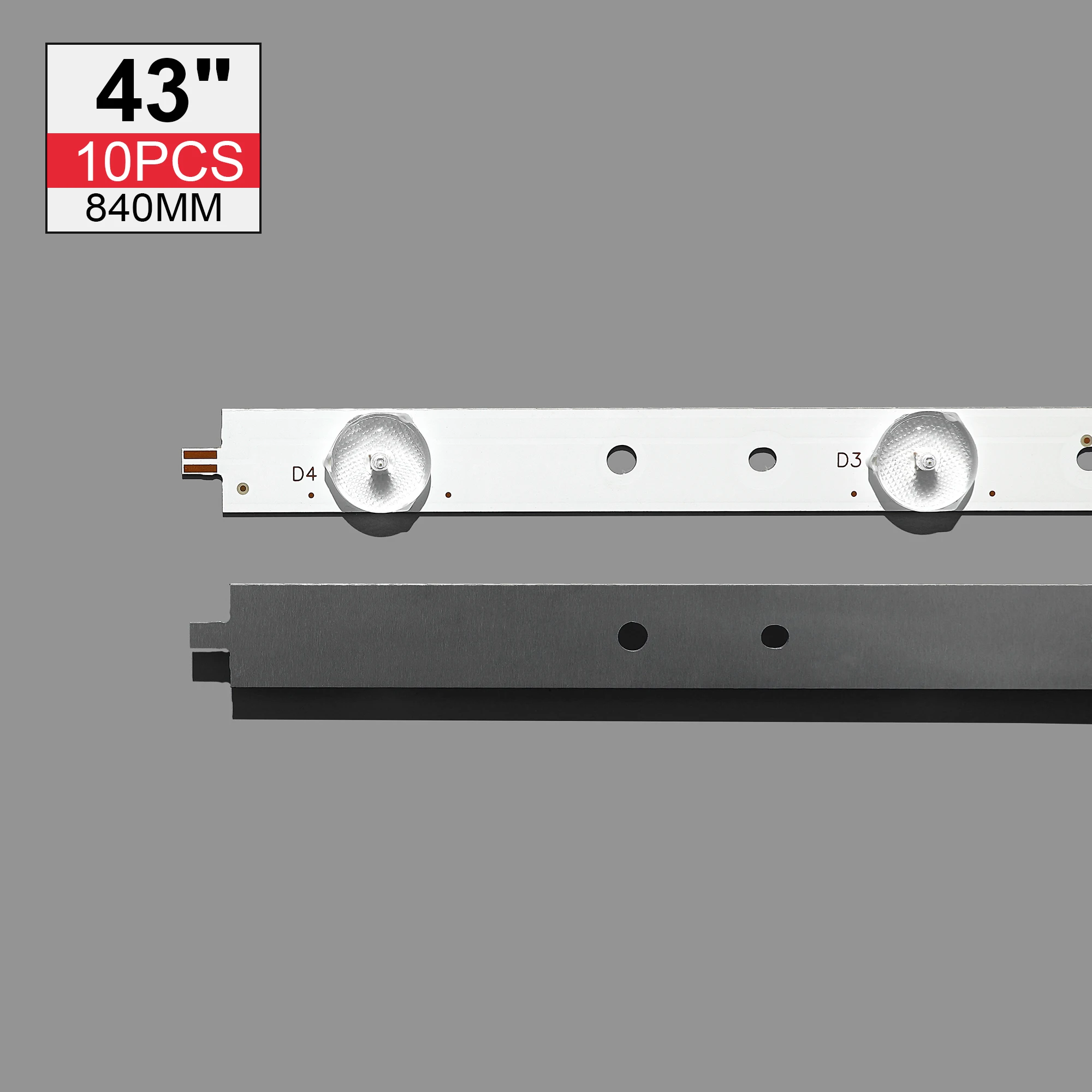 5PCS 10LED(3V) LED Ʈ Ʈ 43PFT4131 43PFS5301 43PUT4900 GJ-2K15-430-D510 GJ-2K16-430-D510-V4 01Q58-A BDM4350