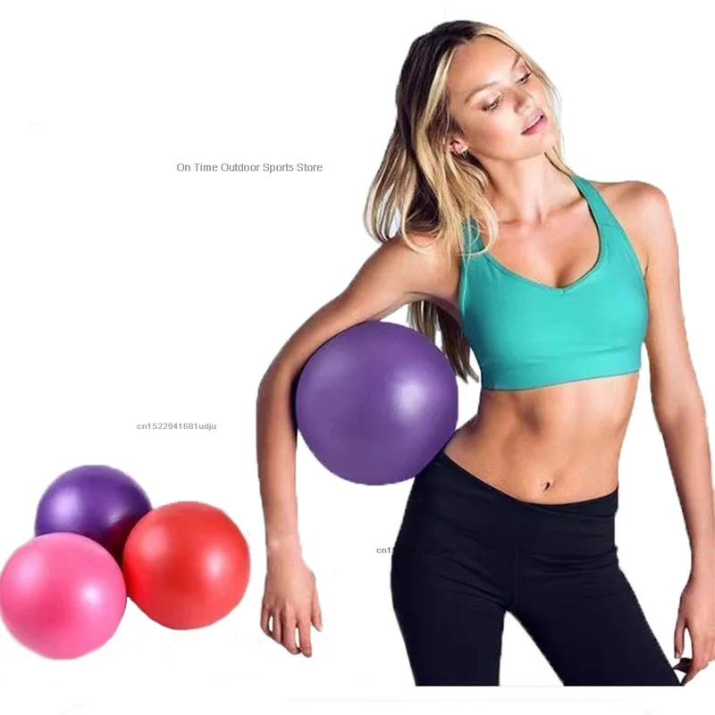 25cm Mini Yoga Ball Fitness Pilates Reduce Fat Ball Thick Explosion-proof PVC Non Slip Gym Home Training Workout Exercise