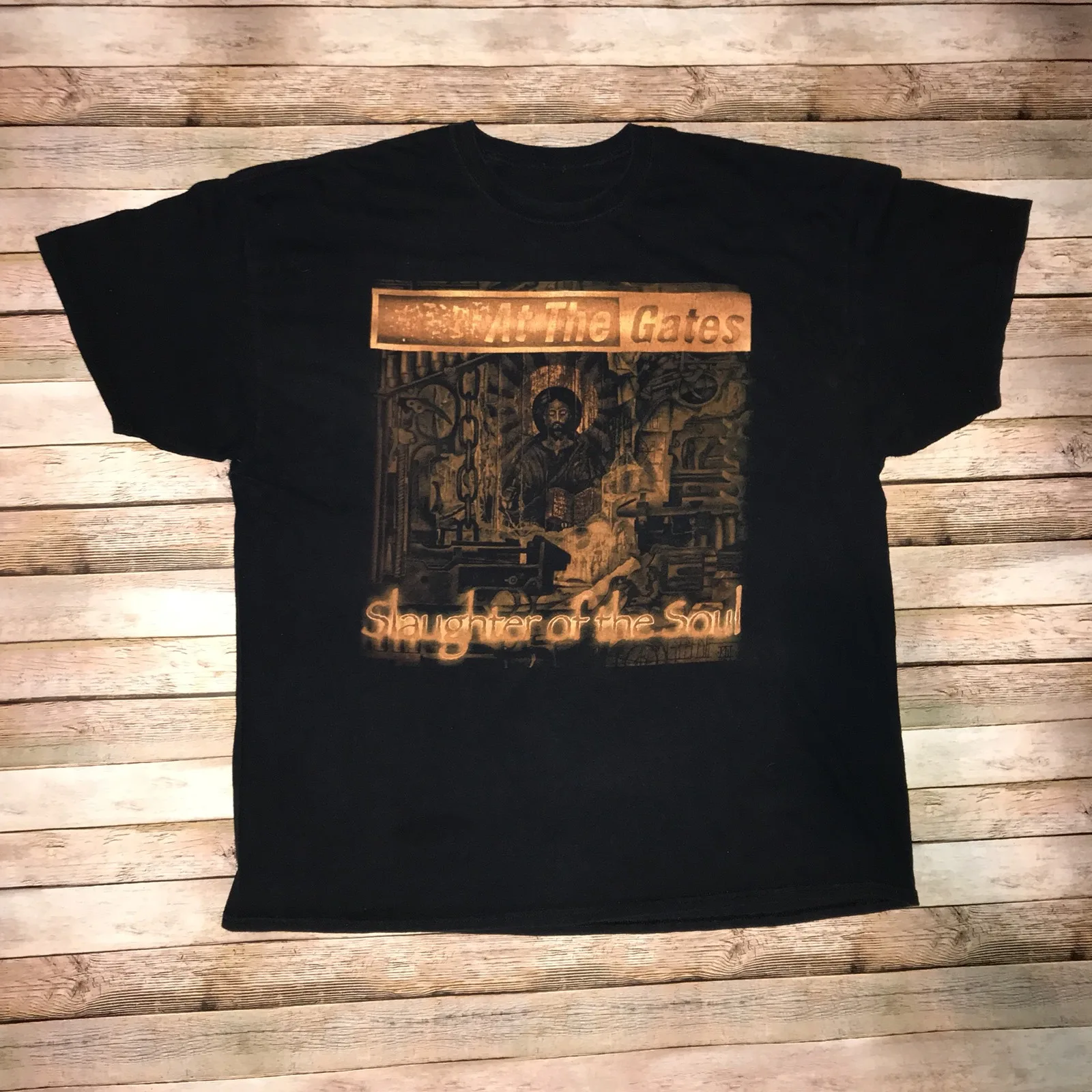 

SLAUGHTER At The Gates T-Shirt Classic Black Unisex S-2345XL
