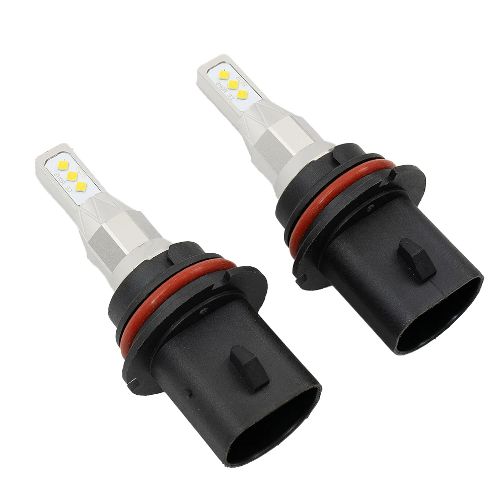 

9007 9004 HB5 LED Headlight Can Work Even In Extreme Situations. Bulbs IP67 LED 2PC 6000K Heatsink Aluminum Shell