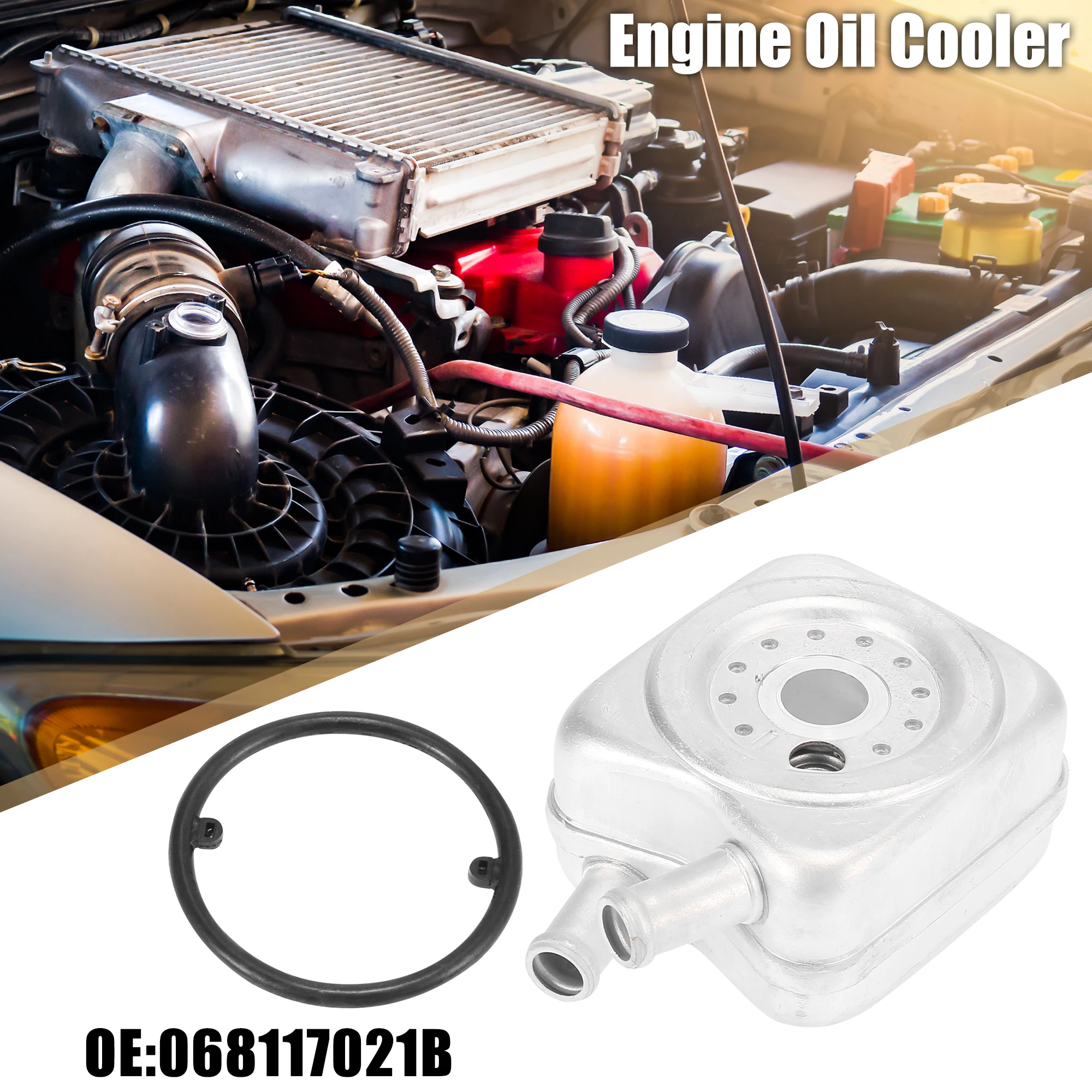 

UXCELL 068117021B автоматический масляный радиатор двигателя для Volkswagen Jetta 1982-2004 для Volkswagen EuroVan 1999-2003