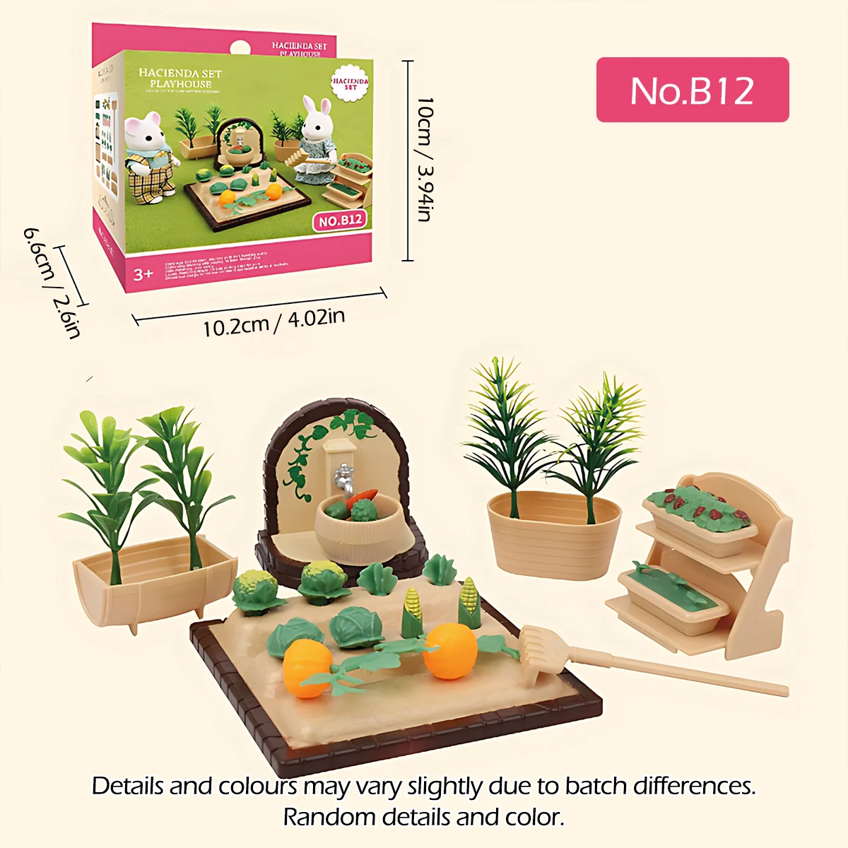 Miniaturmöbel 1:12 Puppenhaus Küche Wohnzimmer Schlafzimmer Set DIY Szene Puppe Spielen Dekoration Mädchen Spielzeug Haus Geschenk – Detail 16