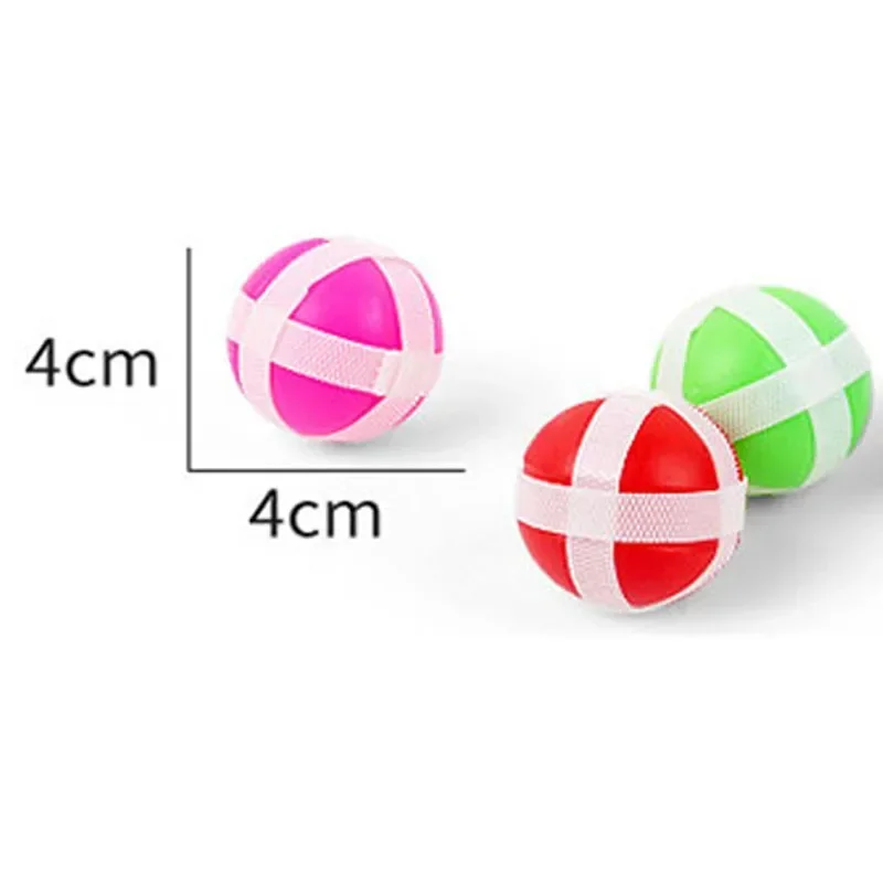 Kids Sucker Sticky Ball Toy Outdoor Sports Catch Ball Game Set Throw And Catch Parent-Child Interactive Toys 4