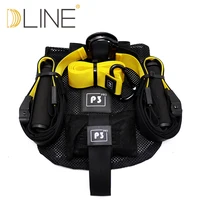 Gym Bodybuilding Adjustable Suspension Trainer Set Yoga Fitness Hanging Belt Custom Logo Exercise Straps - Image 4