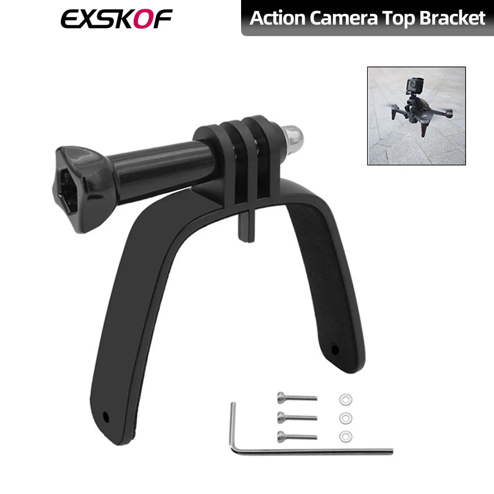 액션 카메라 상단 브래킷 장착 클램프 익스텐션 키트, 고프로 히어로 12, DJI FPV 드론용, 고프로 12, 11, 10, 9, DJI 인스타 360 X3