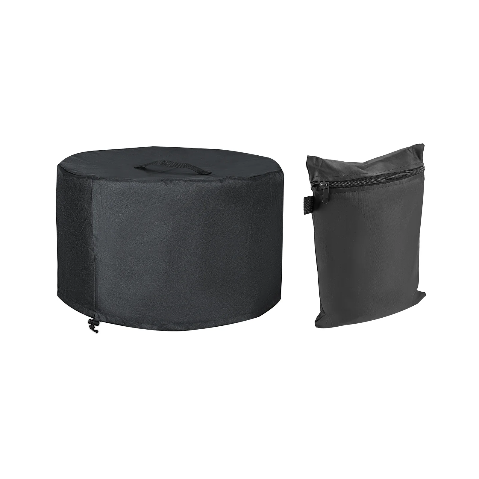 Grill Cover Pizza Oven Cover 1Set Fire Pit Grill Cover for Stove Bonfire Outdoor Waterproof Dustproof Windproof Surround Shelter Compatible with Solo Stove