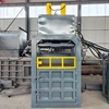 Vertical Semi-Automatic Hydraulic Packer /Waste Paper Baler Of Garbage Station /Waste Cloth Waste Compressor 2