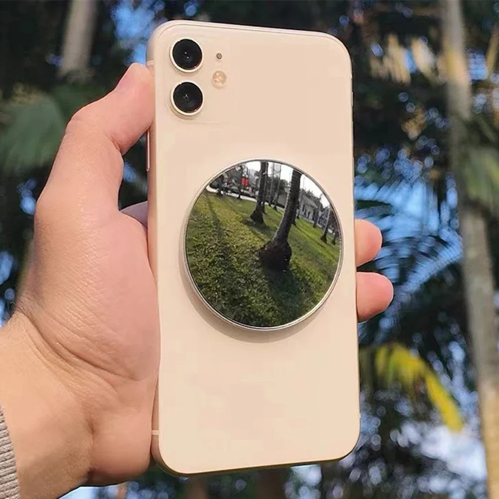 Selfie Vlog Mirror with Compact Adhesive