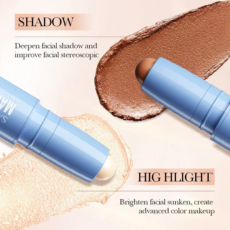 Face Foundation Concealer Pen Long Lasting Dark Circles Corrector Contour Concealers Stick Cosmetic Makeup 5