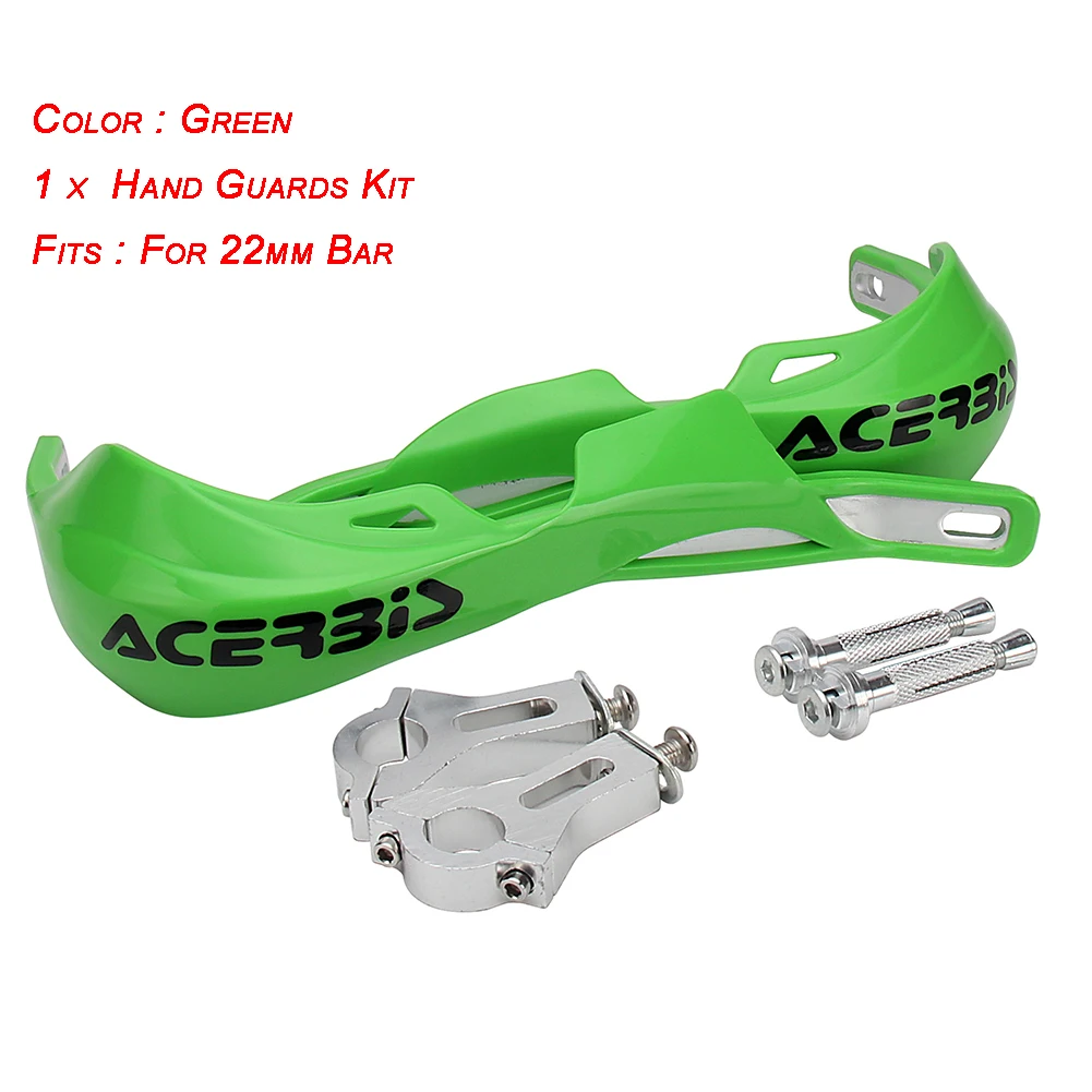 Universal Motorcycle Handguard Handlebar Shield for Off-Road and ATV Bikes