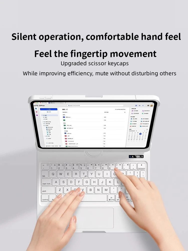 iFacemall Magic Keyboard for IPad Pro 11 12 9 12.9 Air 4 Air
