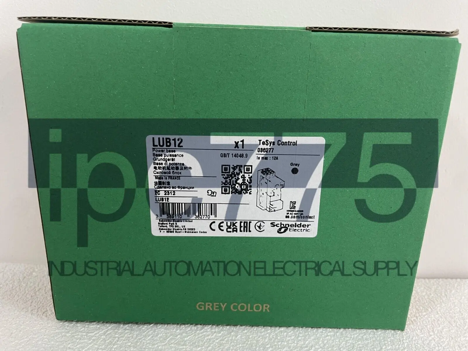 

Новинка в коробке SCHNEIDER LUB12 TeSys U стандартная силовая база LUB12