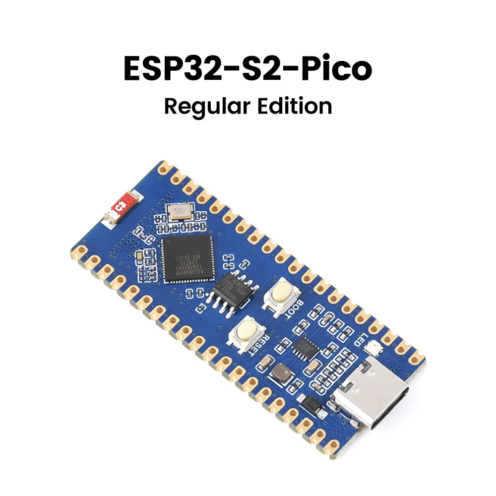

ESP32-s2 RP2040 Control 0,96 "ЖК-дисплей и плата разработки Wi-Fi для поддержки Raspberry PI Pico, комплект электронных компонентов