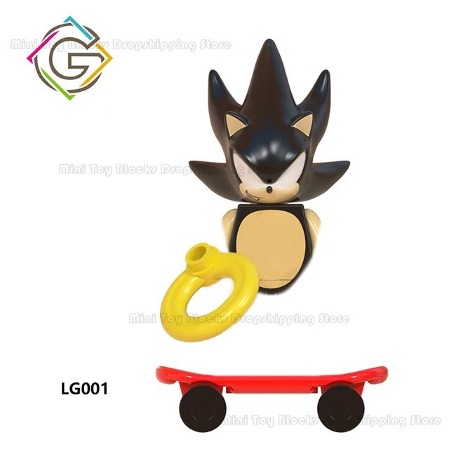 WM6086 WM6087 WM6088 LG1001 Sonics Anime Building blocks Amy Rose Ray Storm Shadow Bricks mini action toy figure Children gifts LG001