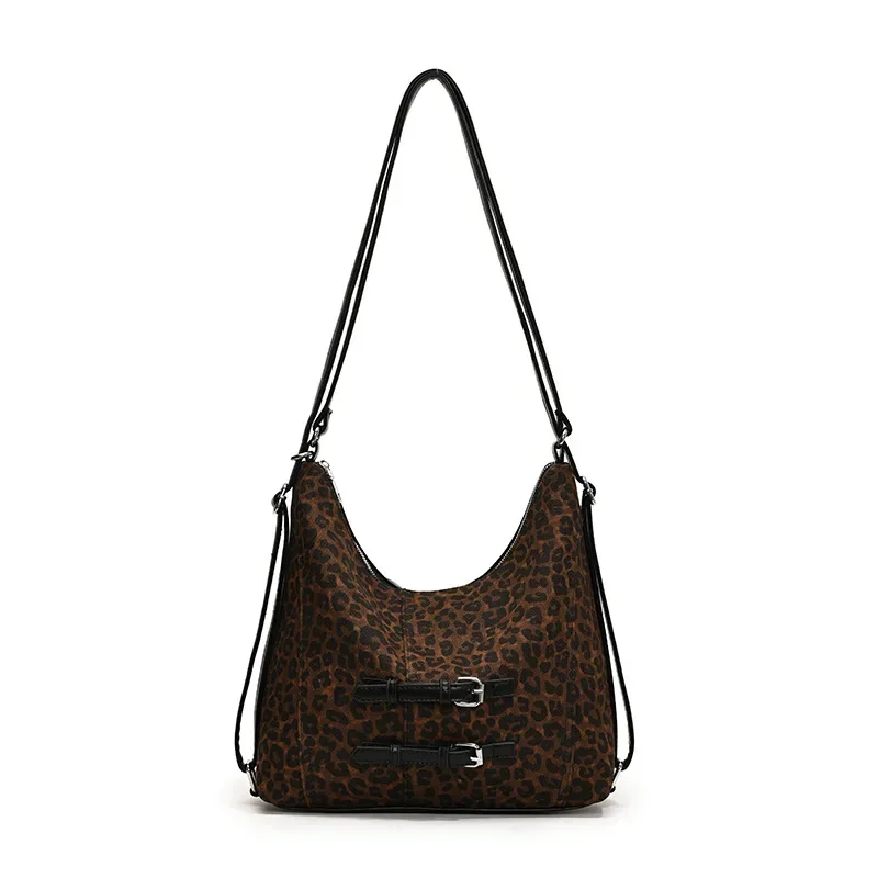 Large Capacity Tote Bag Autumn and Winter Foreign Style One Shoulder Crossbody Backpack Fashion Handbag 5