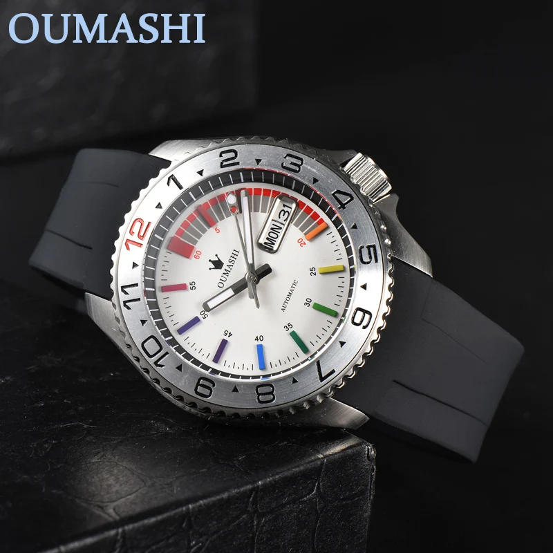 

42mm men's luxury watch NH36 movement stainless steel 904L waterproof watch