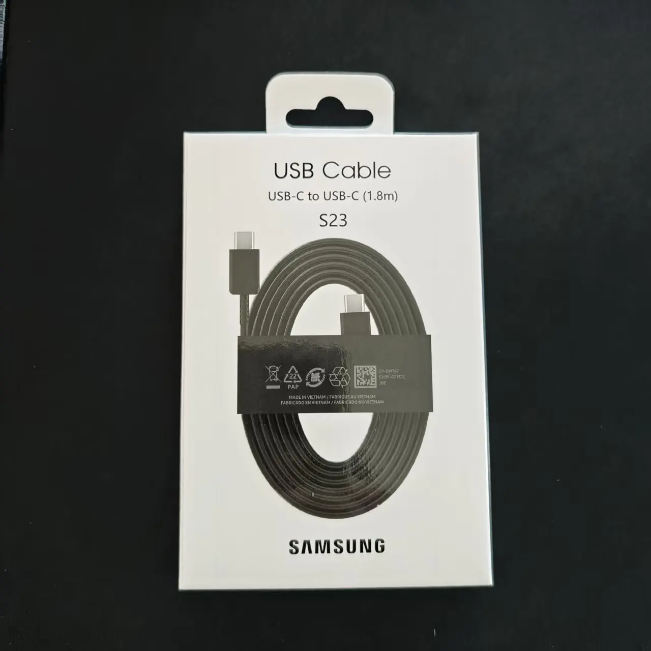ตัวเลือกสินค้า สายชาร์จซี 1.8 เมตร ชาร์จเร็ว 3A สำหรับ Samsung Galaxy S23/S22/S21/S20/S20 Plus Ultra