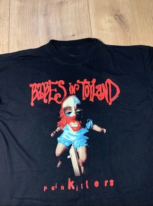 

Babes in Toyland 1993 Band, хлопковый подарок для веера, цвет черный, футболка S3852
