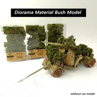 Simulation Grass Shrub Model Mini Plant Bushes Diy Military Scene Materials HO Railway Building Landscape Layout Diorama Kits 2