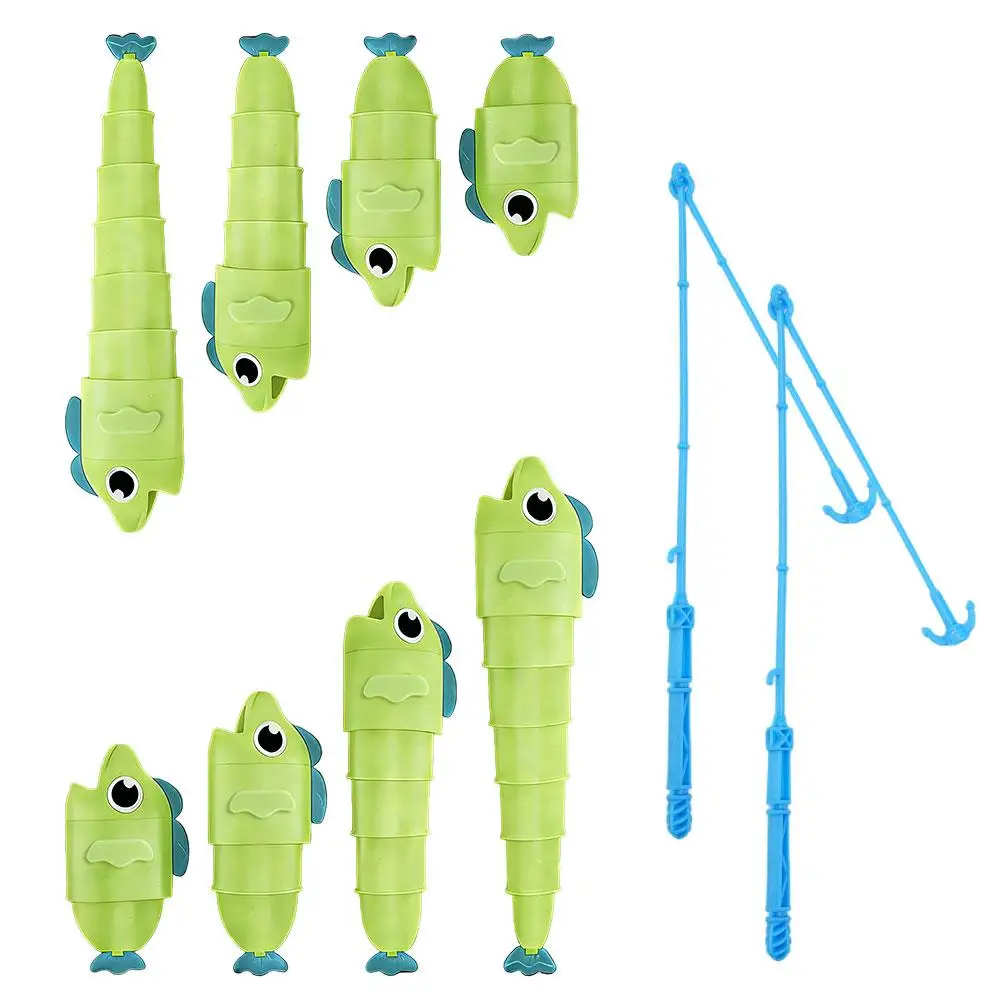 낚시 배틀 보드 게임 어린이용 물고기 몸길이 늘리는 장난감 길고 짧은 대결 재미있는 가족 파티 상호작용 소셜 테이블 창의력 장난감