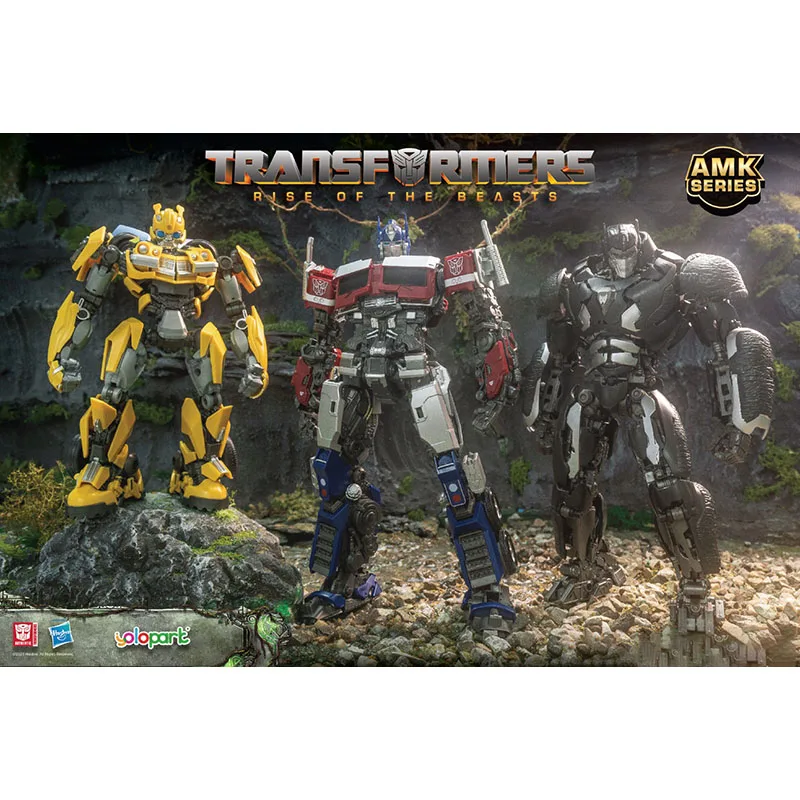 

In Stock Original YOLOPARK AMK Series TRANSFORMERS: RISE OF THE BEASTS Optimal Optimus BUMBLEBEE OPTIMUS PRIME Assemble Model