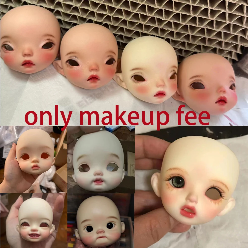 

1/6 BJD Doll Head / Big Head Makeup Fee No others,Please contact the seller before purchasing
