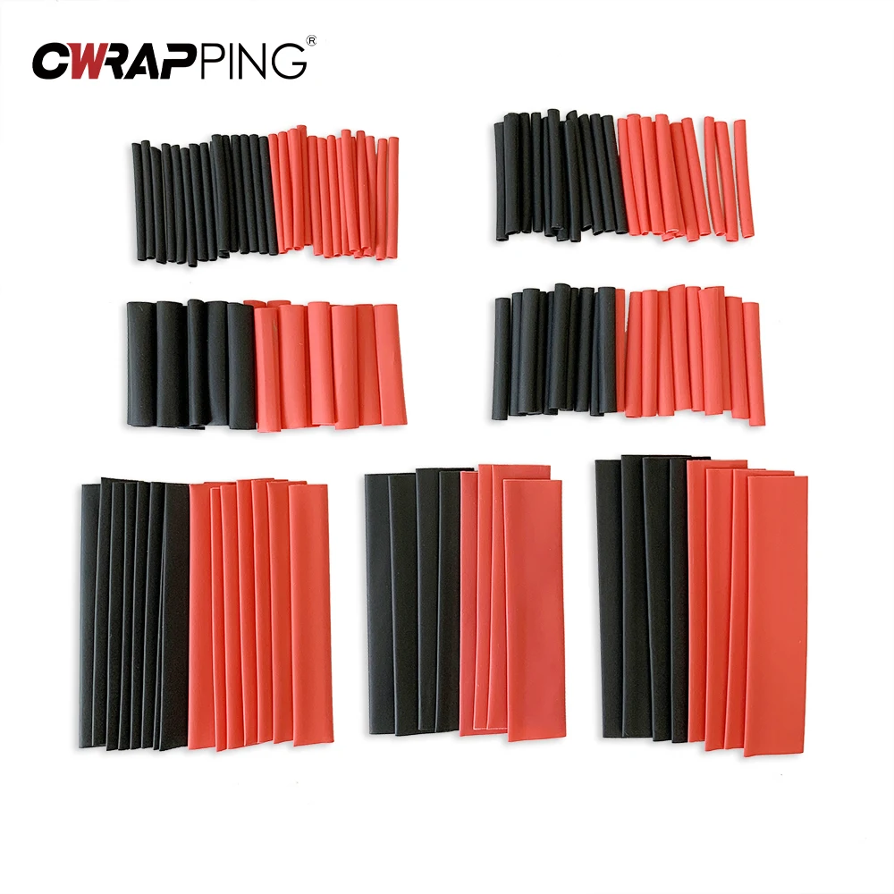 Wirefy Heat Shrink Tubing Kit Electrical Connection Tube Cable Sleeves Wrap Assortment Electric Insulation Thermoresistant