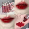 Moisturizing Berry Lip Gloss,Hydrating Glass Glow Lips With Thick Matte Finish,Long-Lasting Wear,Star Stripe Design-Gift 3