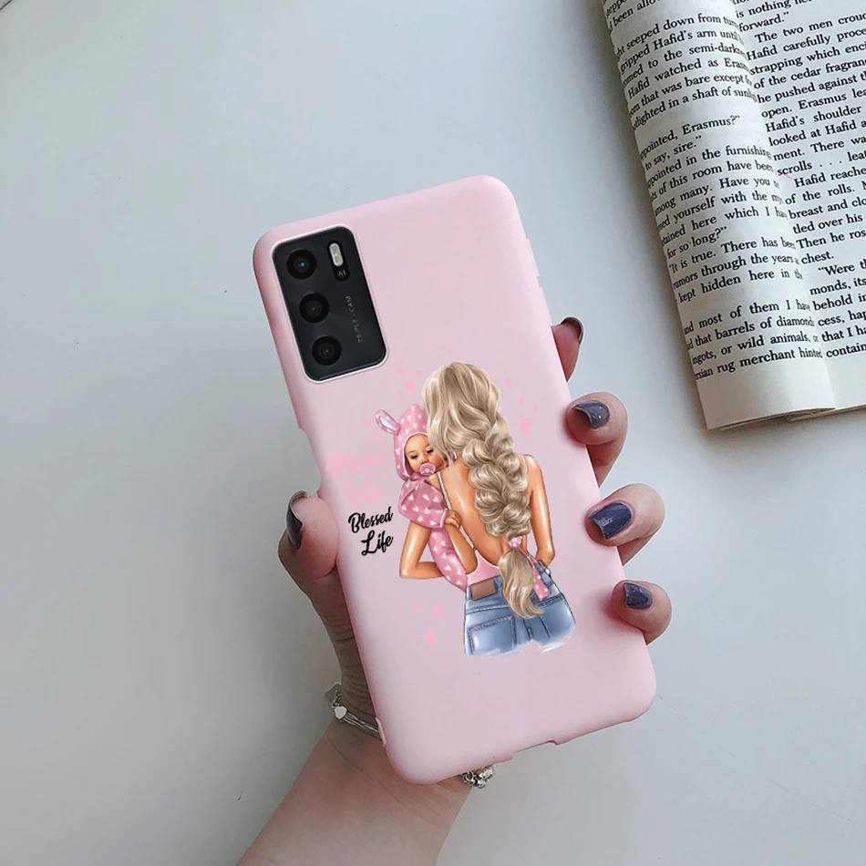 For OPPO A16 A16S 2021 Case Beauty Girls Painted Phone Case For OPPOA16 A 16 CPH2269 A54S 4G CPH2273 Soft Cover Protect Bumper cases for oppo cases