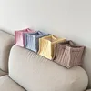 Ins Plaid Quilted Fabric Desktop Storage Box Underwear Socks Storage Basket Dormitory Sundries Storage Basket 1