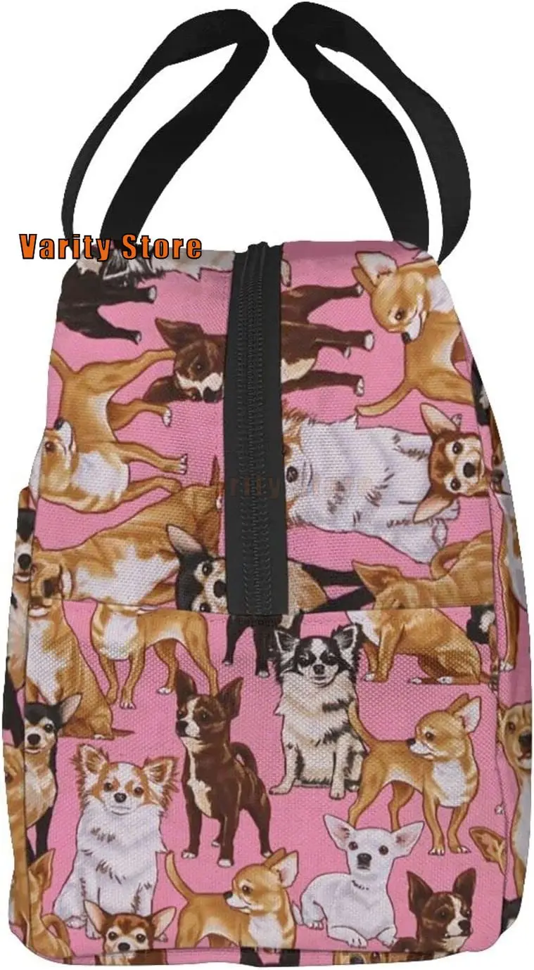 Johnson Corgi Betsey Johnson Lunch Bag Dog Chihuahuas Dog Pink