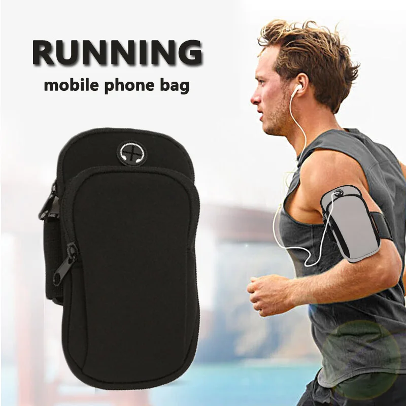 Unisex Running Mobile Phone Arm Wrist Bag Sports Cycling Fitness