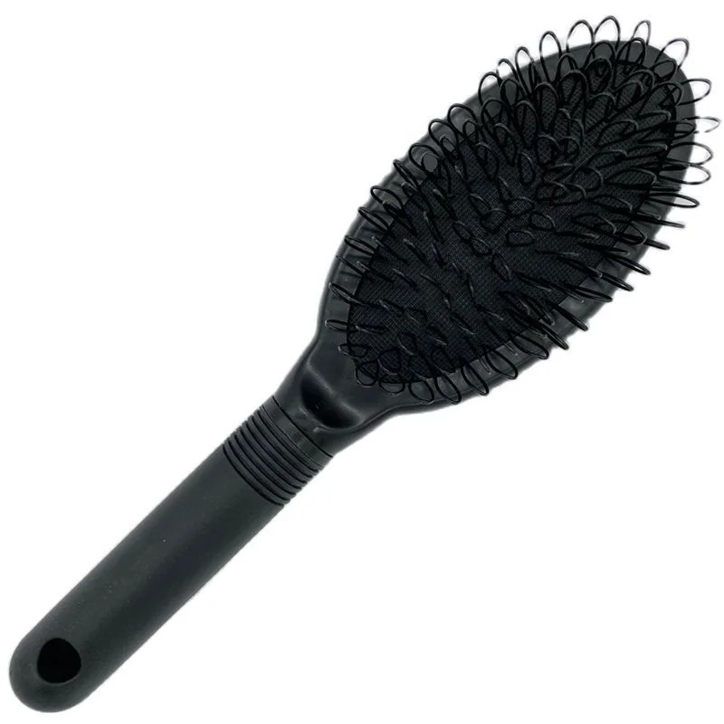 Black Loop Brush for Tangle-Free Hair Extensions