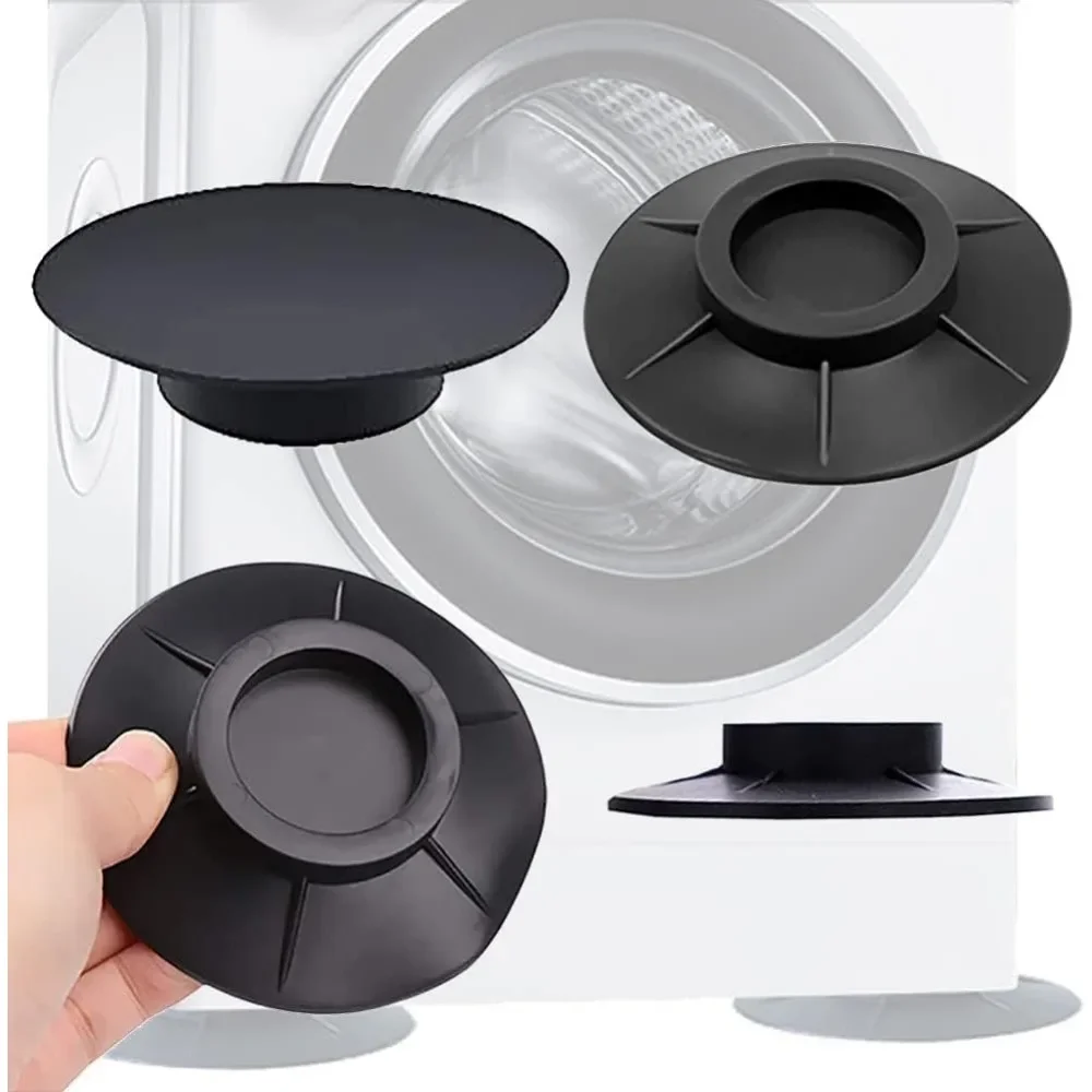 TOP Selling 4Pcs Universal Anti Vibration Pads Furniture Lifting Foot Base Washing Machine Rubber Feet Mat Anti-vibration Pad No