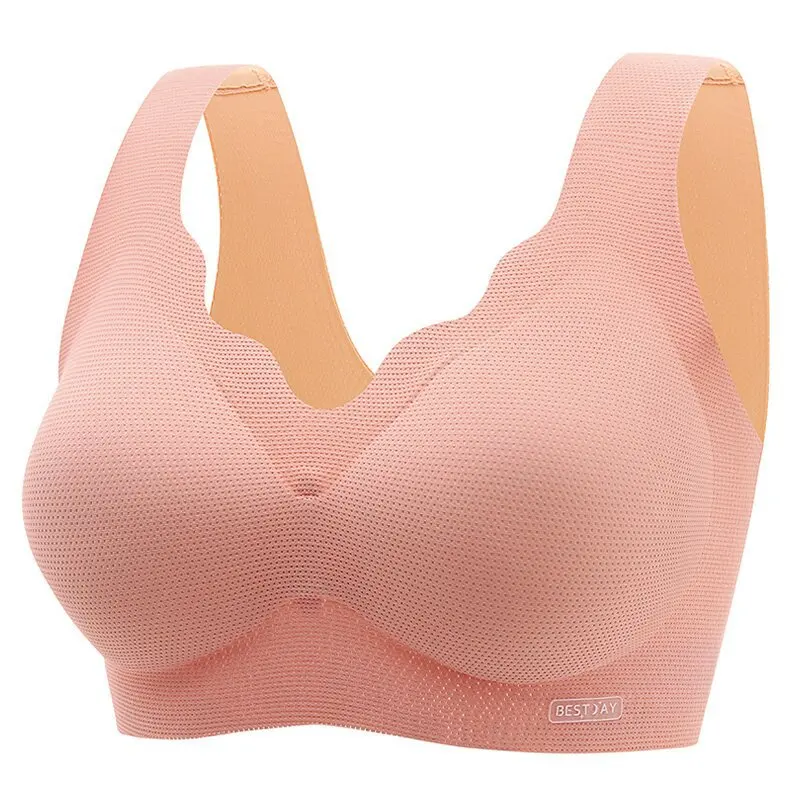Women's Padded Anti-sagging Postpartum Non-wired Nursing Bra Available In Multiple Sizes Wearable All Seasons For Pregnant Women 4