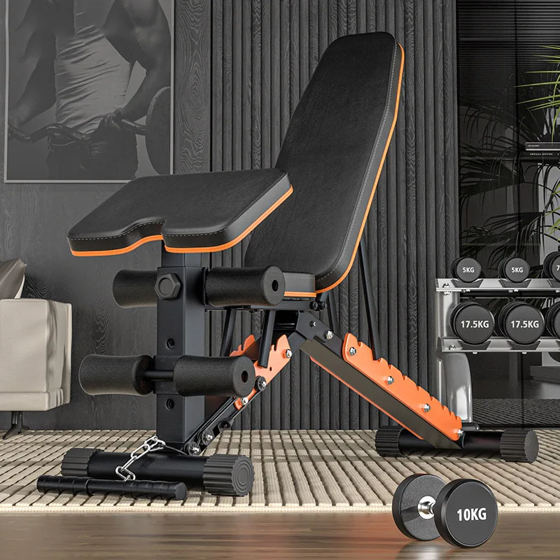 MIYAUP Multi Functional Dumbbell Stool With Adjustable Sit Up Fitness Equipment