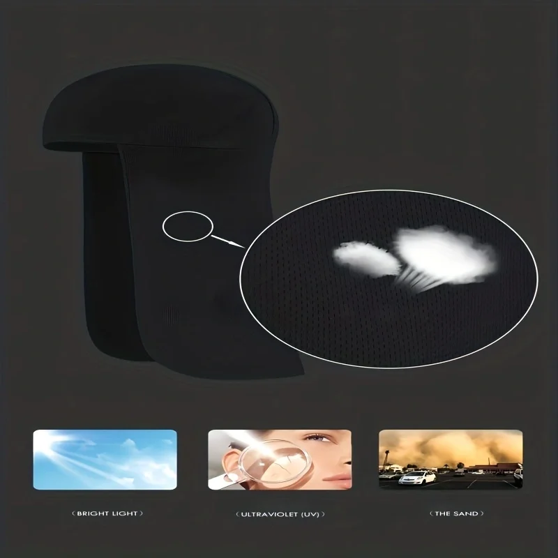 Outdoor cycling climbing climbing sun protection neck long cap long tail cap summer cool helmet liner sun h 6