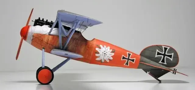 1:33 U.K. Albatross D.V fighter Animal Sculpture fighter Papercraft bedroom Living Room handmade DIY Geometric origami model