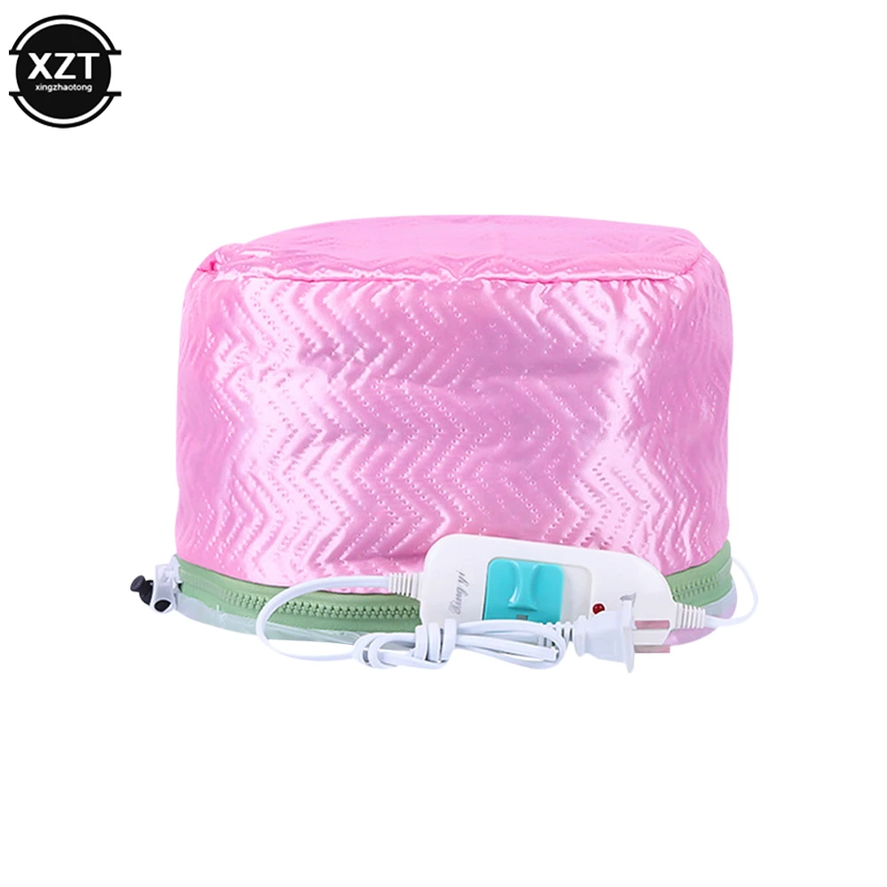 Thermo-cap for Hair Thermal Cap Household Adjustable Treatment Hair Steamer Hats for Perm Coloring Oil Baking EU UK US Plug