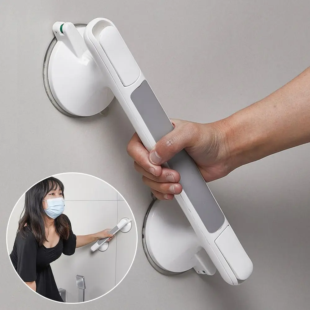 Suction Cup for Seniors Elderly Handicap No Drill Grab Bar Shower