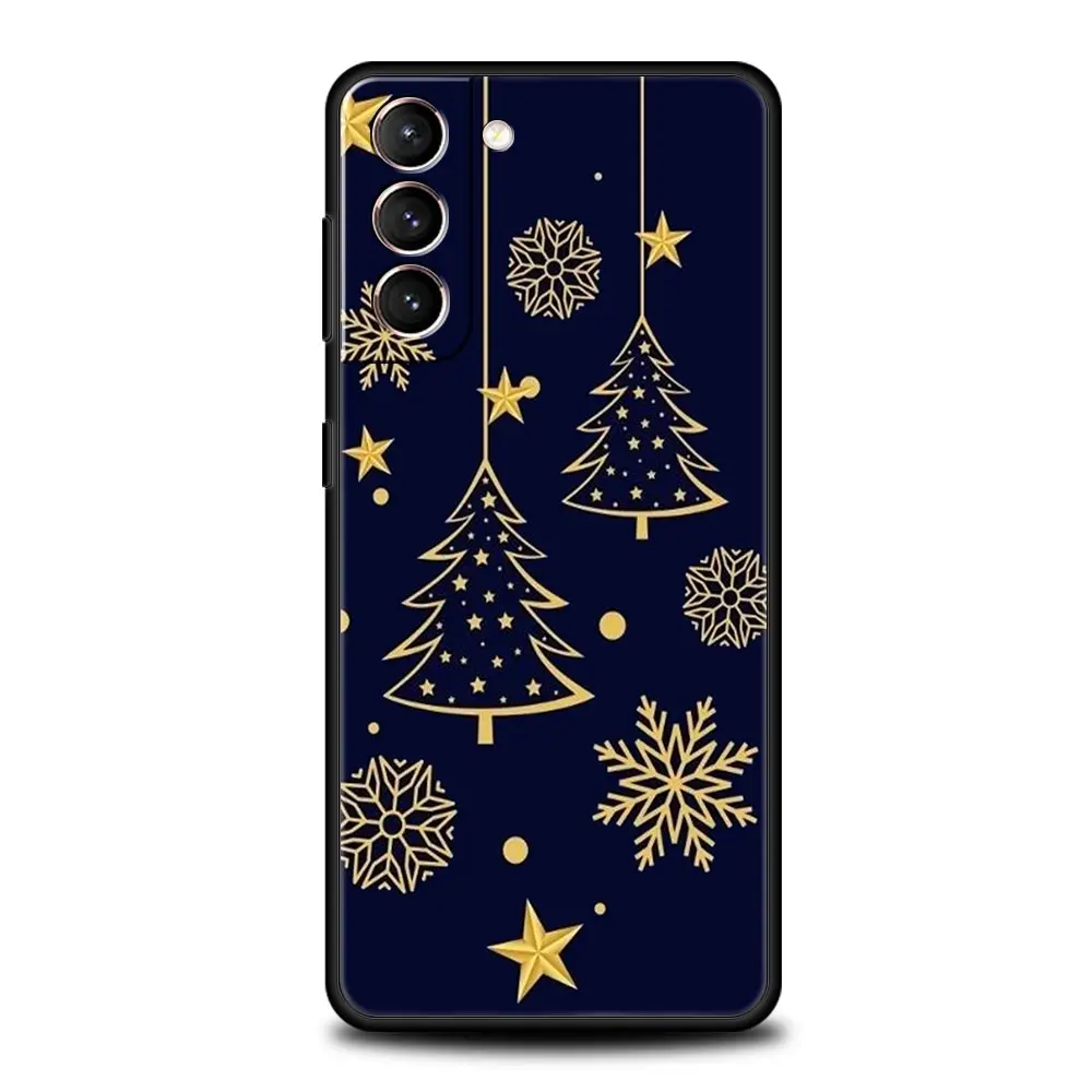 Festive Merry Christmas Tree Soft Silicone Phone Case