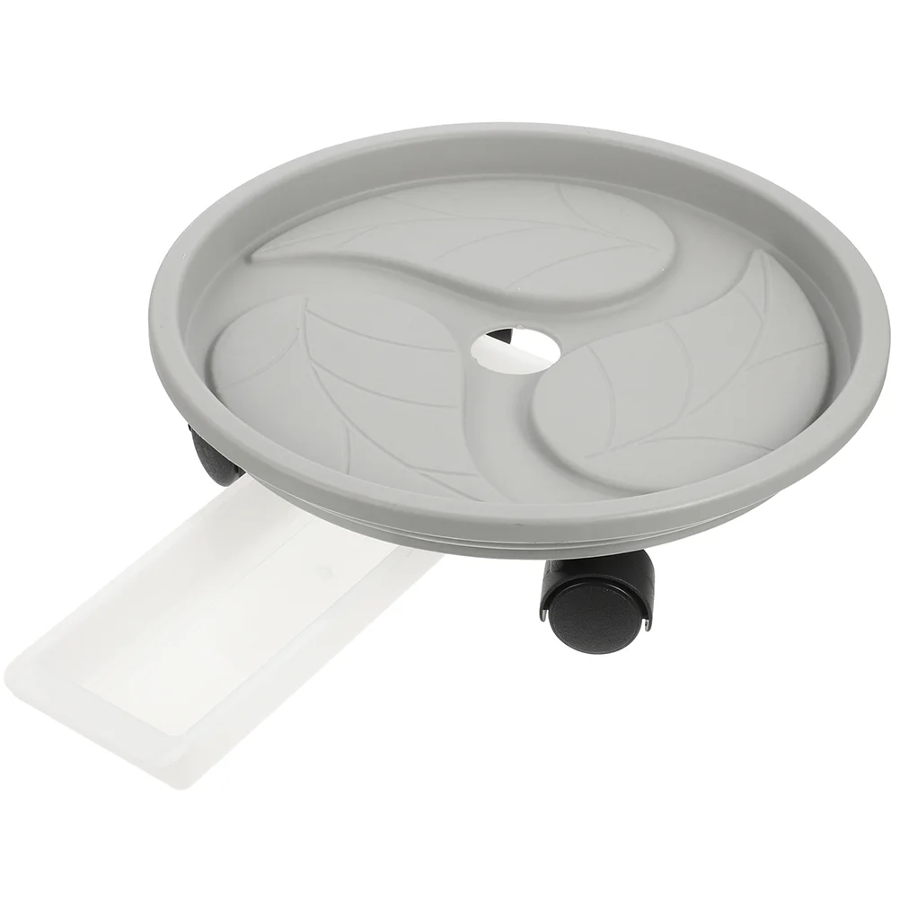 

Flower Pot Tray Plant Plastic for Plants Storage Holders Indoor with Wheels Rolling Casters