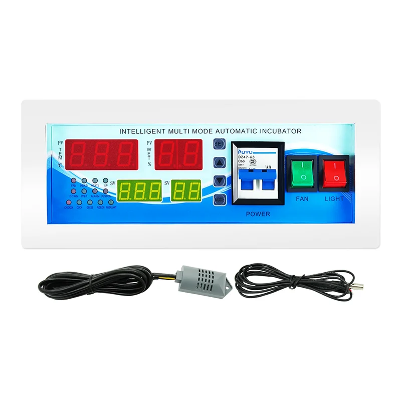 

Novel temperature and humidity controller for egg incubator XM-18E