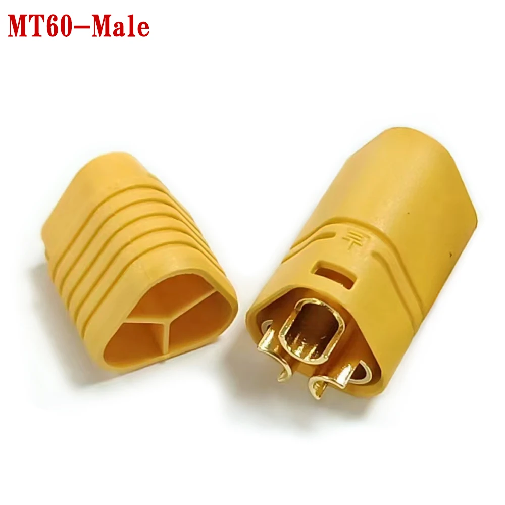 Amass 10/20/50Pairs MT60 Male Female Bullet Connector Plugs with Sheath Set for Remote Control Toy Car Model ESC Accessories