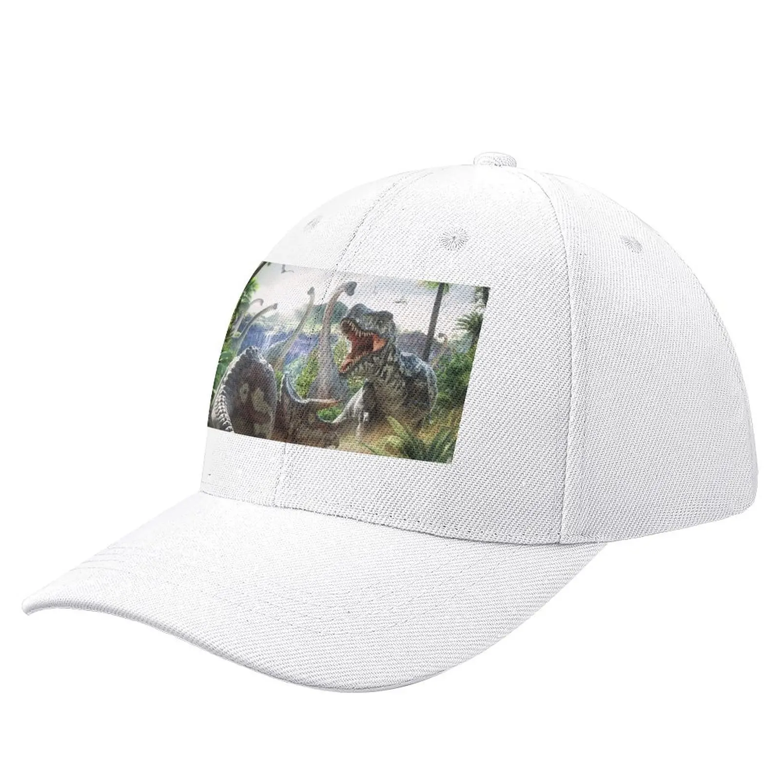 

Dinosaur Battle Baseball Cap Hood New In The Hat Hats Woman Men's