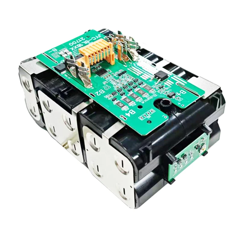 BL1880 MAKITA 18V 리튬 이온 배터리 케이스 BMS PCBA 밸런스 충전 회로 기판 21700 리튬 배터리 박스 BL1830 하우징