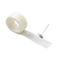 100 Dots No Trace Transparent Plastic Wick Fixed DIY Candles Material Movable Fixed Point of Plastic Card Wax Base Holder Stand 2
